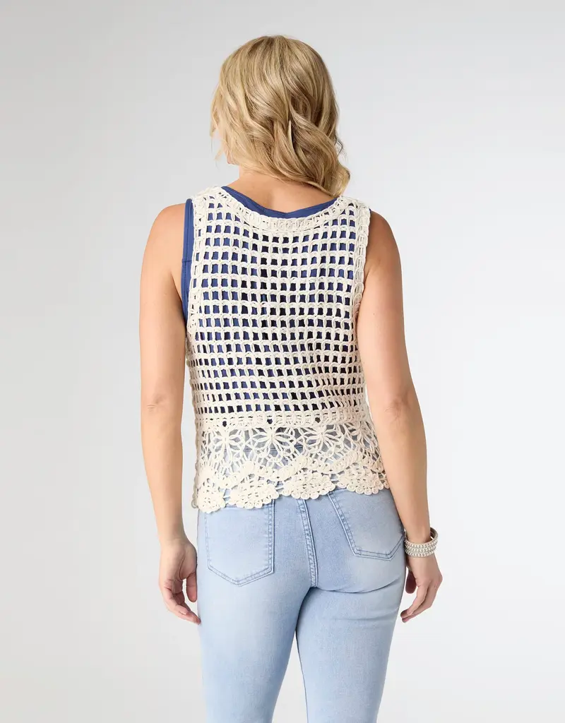 Paula Crochet Tank Top