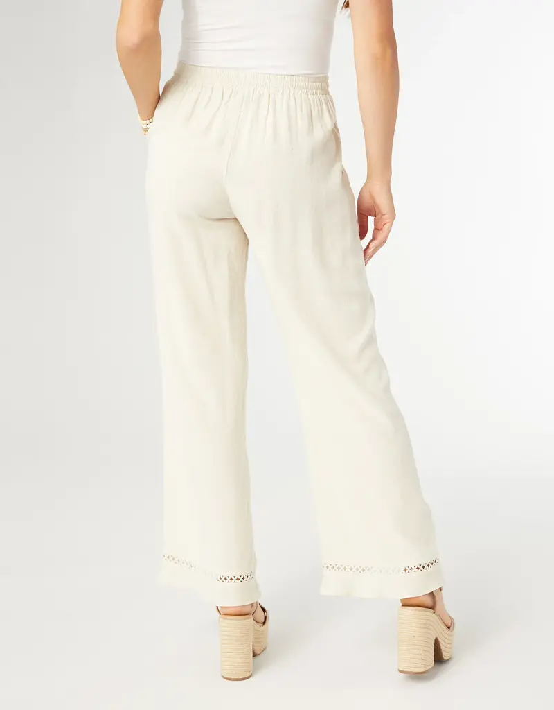 Layla Crossover Ruffle Pant