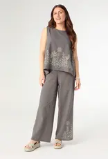 Ava Pant with Floral Embroidery