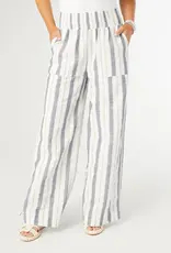 Vinca Wide Leg Striped Pant
