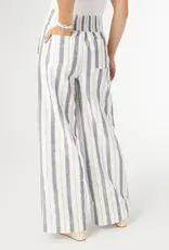Vinca Wide Leg Striped Pant