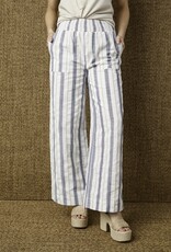 Vinca Wide Leg Striped Pant