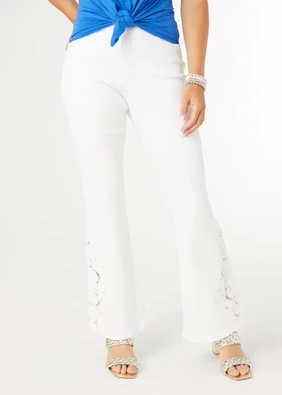 Kelly Flare Pant with Side Cut-Out Detail