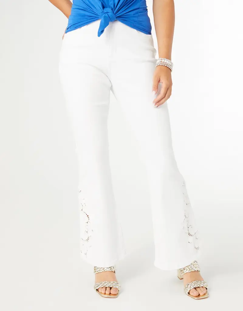 Kelly Flare Pant with Side Cut-Out Detail