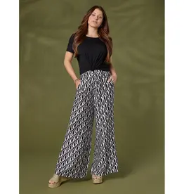 Dinara Flowy Pant with Cinched Waist