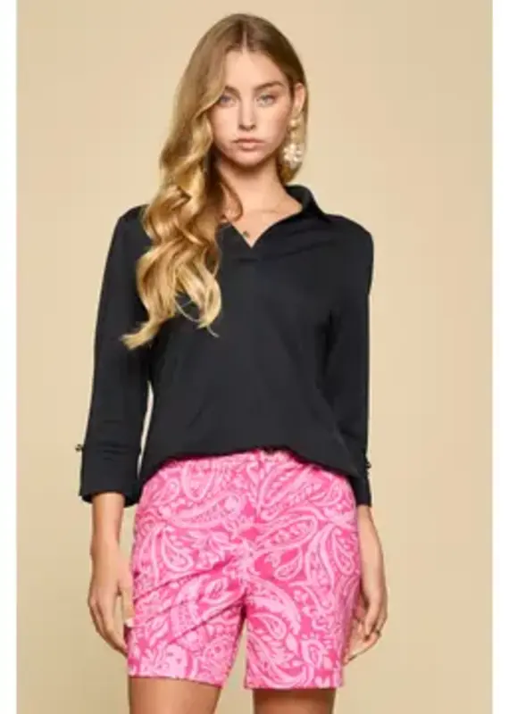 Lightweight Sun-Cool 3/4 Sleeve Top