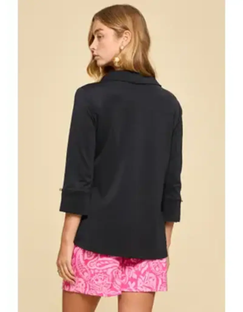 Lightweight Sun-Cool 3/4 Sleeve Top