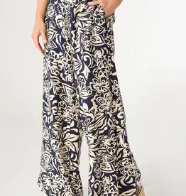 Dinara Flowy Pant with Cinched Waist