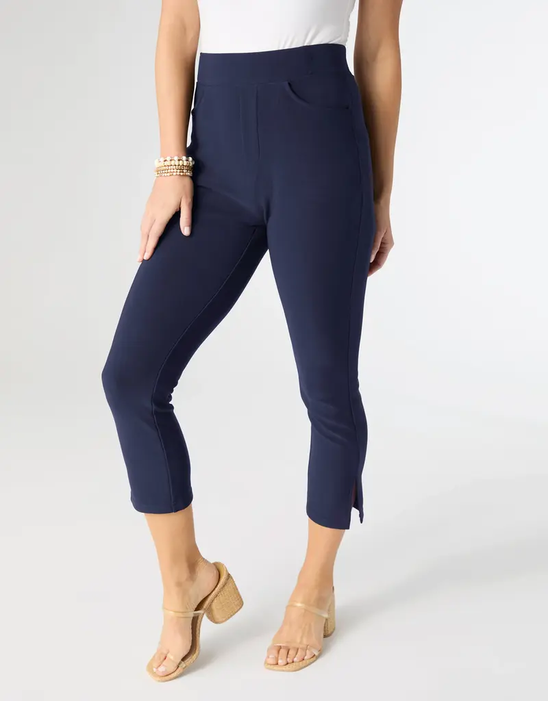 Georgie Capri with Side Slit