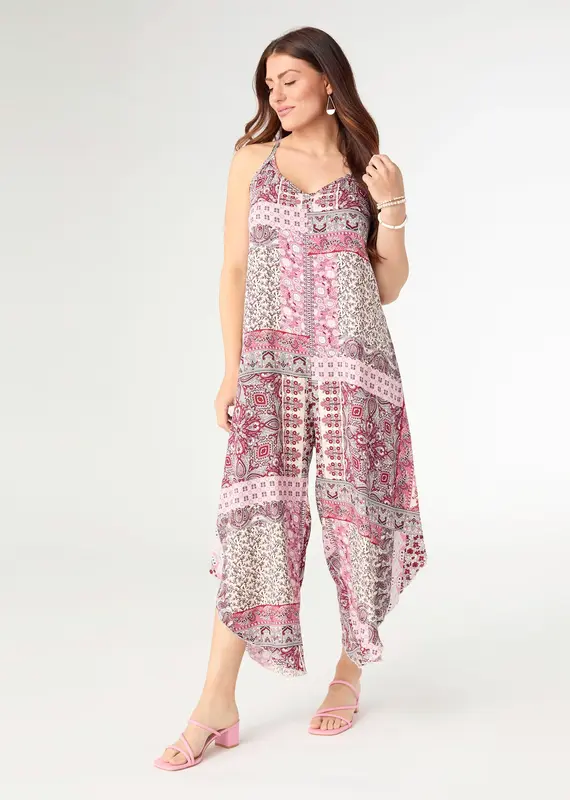 Christy Casual Romper with Adjustable Straps