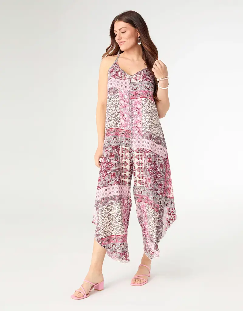 Christy Casual Romper with Adjustable Straps