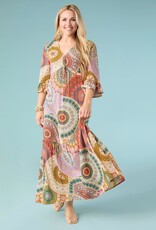 Cora V-Neck Maxi Dress