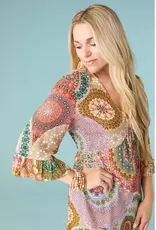 Cora V-Neck Maxi Dress