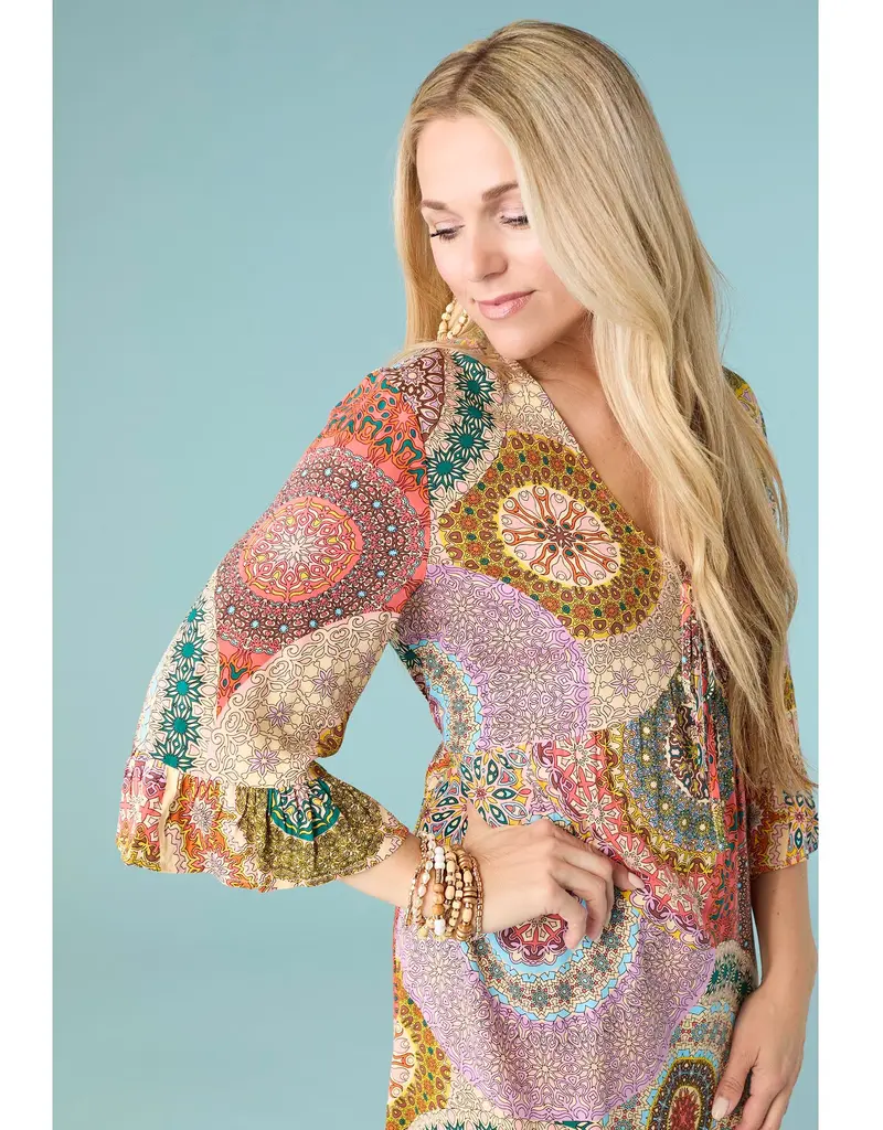 Cora V-Neck Maxi Dress