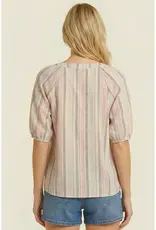 Multi Color Yarn Dyed Stripe Top