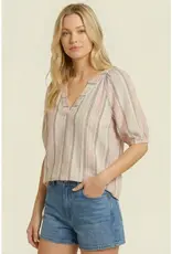 Multi Color Yarn Dyed Stripe Top