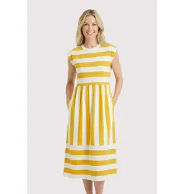 Ruby Striped Midi Dress