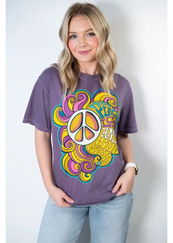 Peace Love and Sun Shine Tee