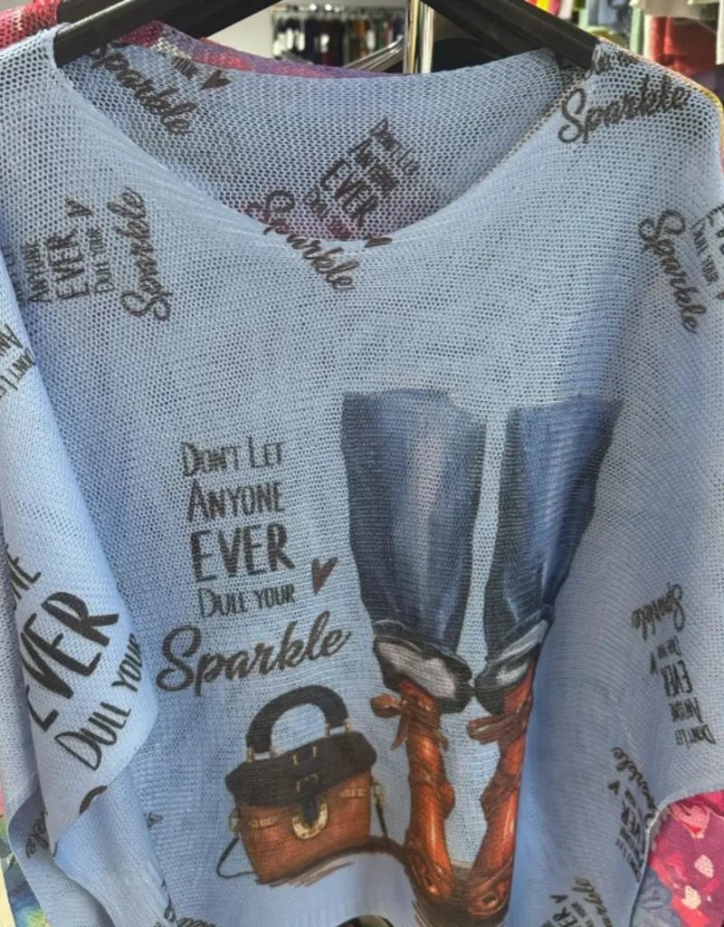 Dull Your Sparkle Knit Top