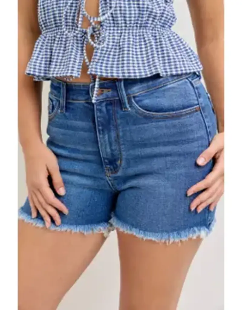 Judy Blue HW Slim Short