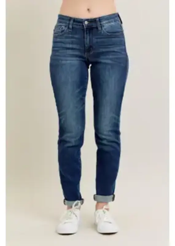 Judy Blue Mr Core Cuffed Slim Fit