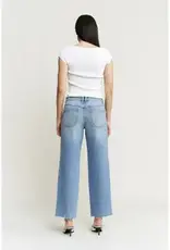 Mid Rise Ankle Straight Leg