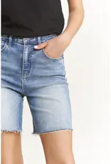 Super High Vintage Raw Hem 7" Short