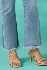 Sylvie Flare Ankle with Fringe Bottom