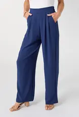 Daphne Flowy Pleat Front Pant with Pockets