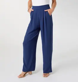 Daphne Flowy Pleat Front Pant with Pockets
