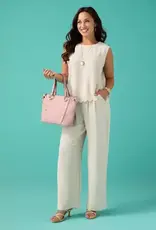 Daphne Flowy Pleat Front Pant with Pockets