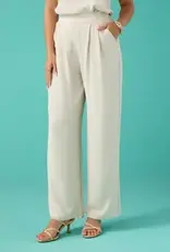Daphne Flowy Pleat Front Pant with Pockets