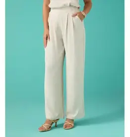 Daphne Flowy Pleat Front Pant with Pockets