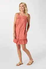 Gemma Seersucker Dress with Pockets