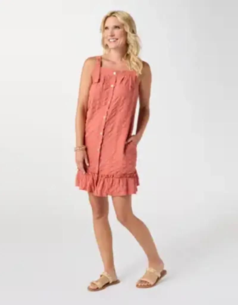 Gemma Seersucker Dress with Pockets