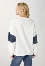 Athena Long Sleeve Star Patch Sweatshirt
