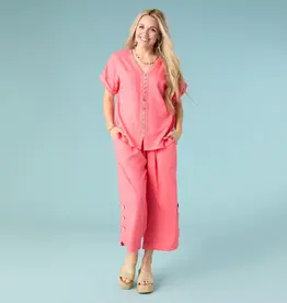 Sophia Pant with Button Detail