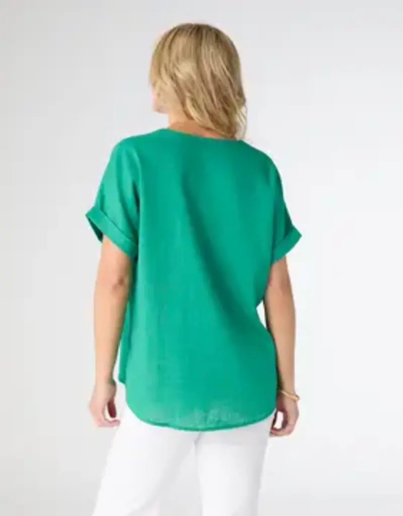 Sophia Top with Button Detail