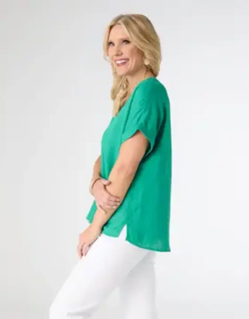 Sophia Top with Button Detail
