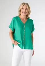 Sophia Top with Button Detail