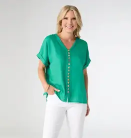 Sophia Top with Button Detail