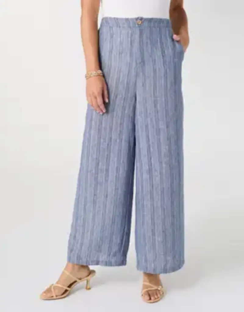 Andrea Textured Pant with Pockets