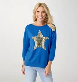 Lightweight Heavenly-Luxe Star Sweater