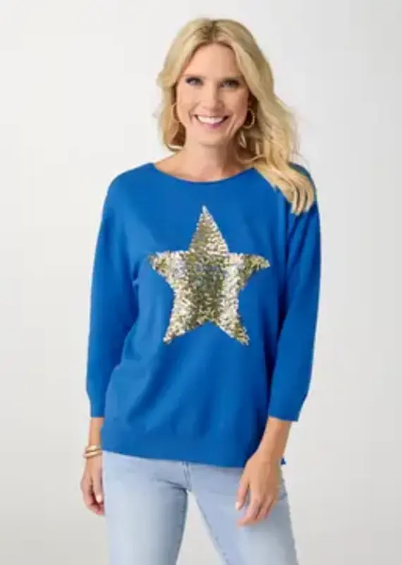 Lightweight Heavenly-Luxe Star Sweater