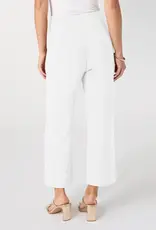 Georgie Wide Leg Crop Pant with Side Grommets