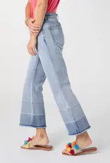 Bambu Soft Flare Crop with Fray Bottom