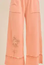 Mineral Washed Flower Garden Pant