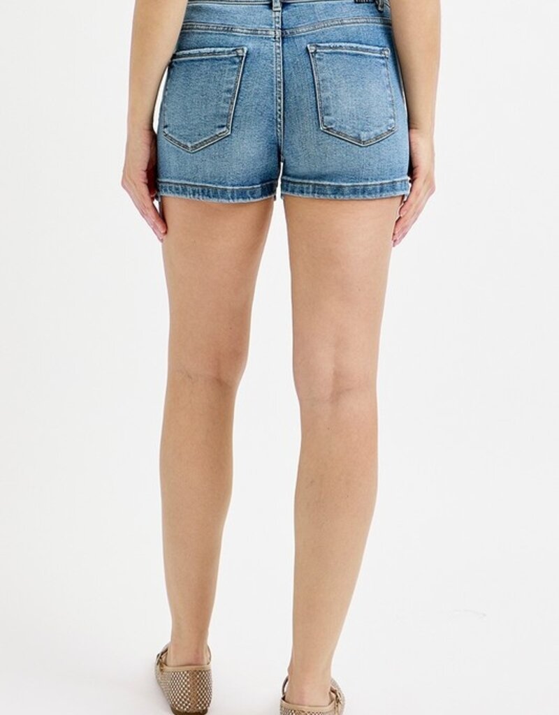 Tummy Control High Rise Bow Detailed Shorts