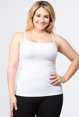 Seamless Long Spaghetti Strap Long Camisole Top