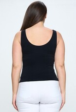 Short Version-Reversible V Neckline Seamless Tank